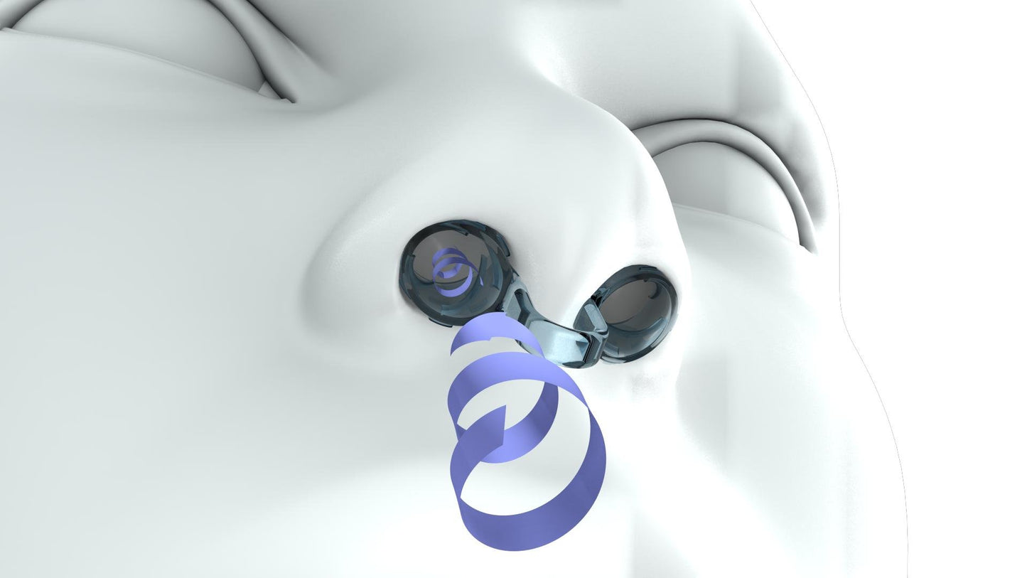 Ref. IT04023 all sizes: Best Breathe Nasal Dilator, 5 models, all sizes - each size a dilator - with storage box and manual in French language.