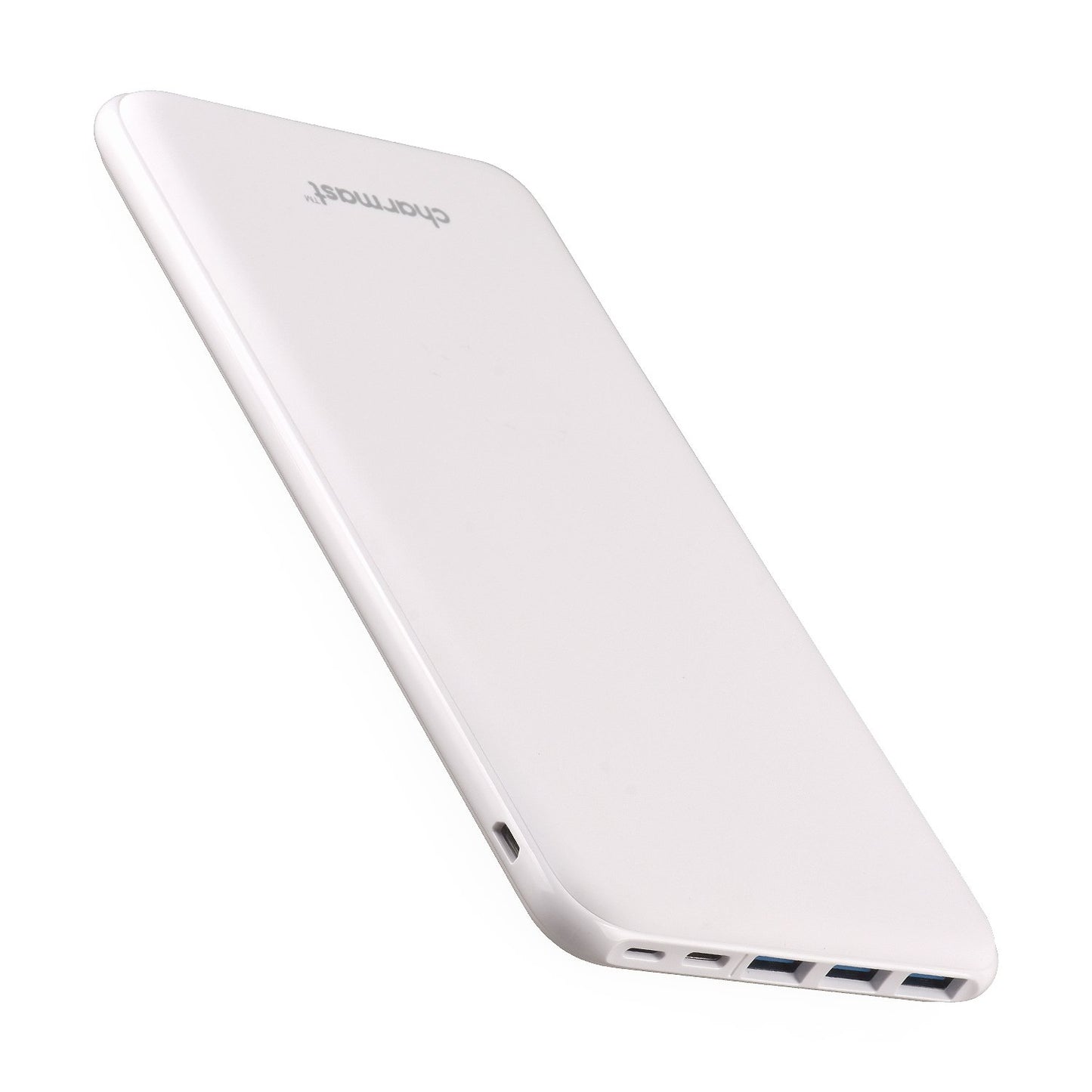 Charmast Power Bank, Ultra Slim Powerbank 26800mAh with 4 outputs & 3 inputs, USB C In & Out External Portable Chargers Compatible with iPhone 16/15/14/13/12 Pro Max Plus iPad Samsung Huawei Tablet (White)
