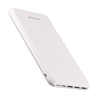 Charmast Power Bank, Ultra Slim Powerbank 26800mAh with 4 outputs & 3 inputs, USB C In & Out External Portable Chargers Compatible with iPhone 16/15/14/13/12 Pro Max Plus iPad Samsung Huawei Tablet (White)