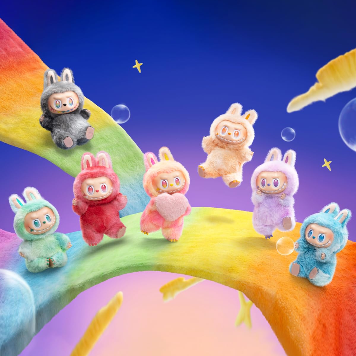 POP MART The Monsters Big into Energy Series - Vinyl Plush Pendant Anime Action Figures Collectible Art Toys Toy Figures Gift 1PC