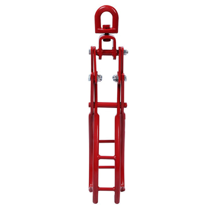 Wiltec forestry tongs for tree trunks up to 1310 mm, 1500 kg pulling force, wooden tongs lifting tongs gripping tongs with 4 clamping spindles