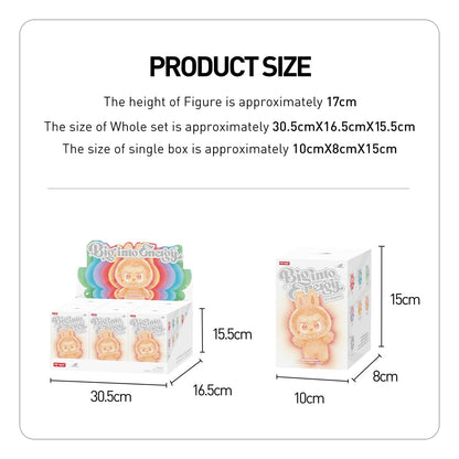 POP MART The Monsters Big into Energy Series - Vinyl Plush Pendant Anime Action Figures Collectible Art Toys Toy Figures Gift 1PC