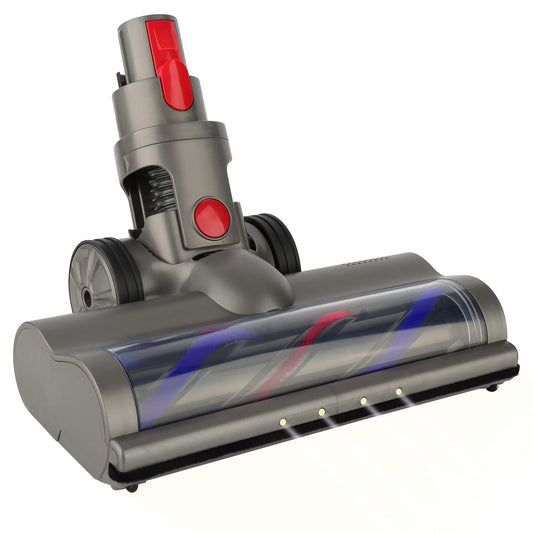 Replacement Direct Drive Clean Head Turbine Brush Floor Accessories for Dyson V7, V8, V10, V11, V15 vacuums for low-pile carpets and hard floors.