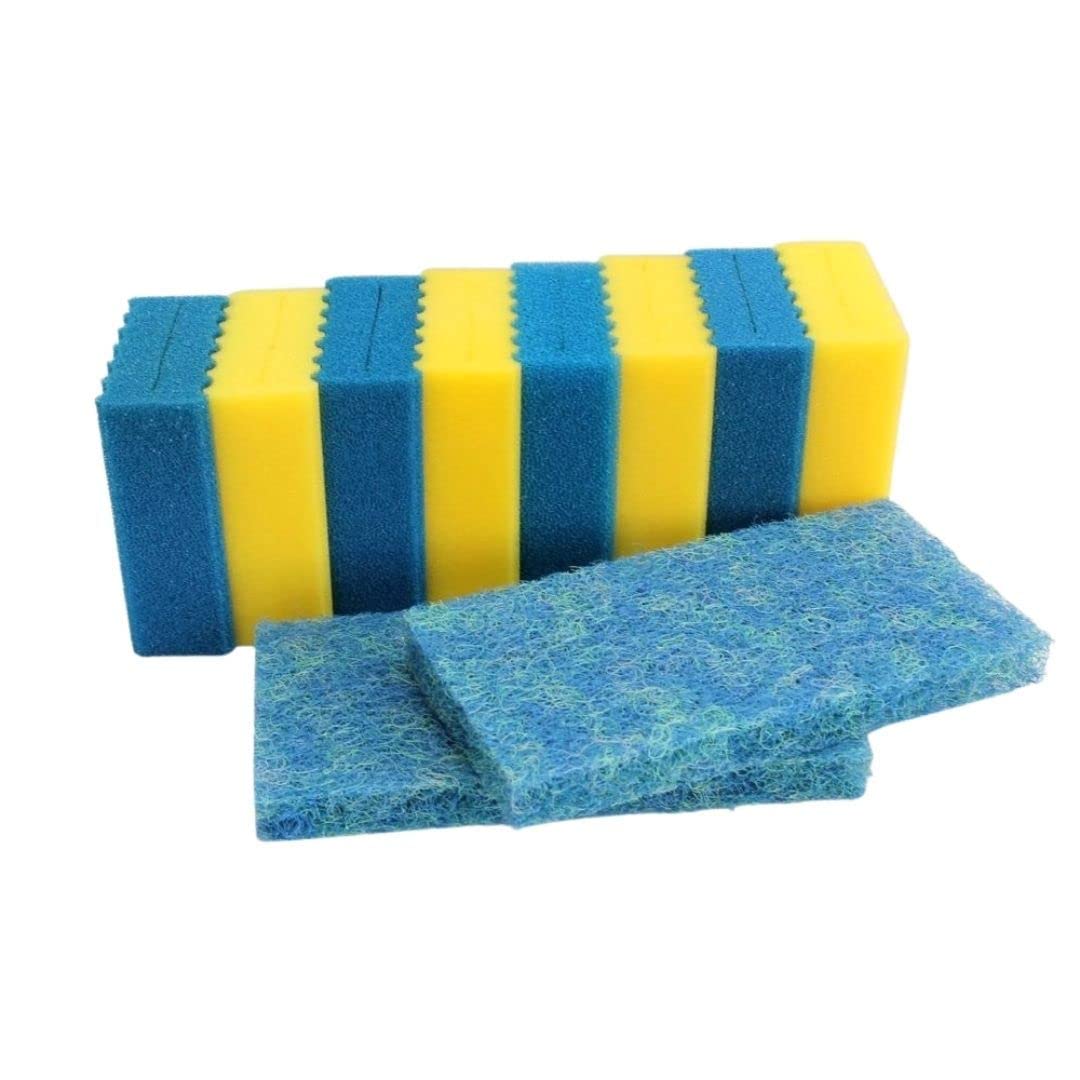 AquaOne replacement sponges + Japan mats set for CBF-350B CBF-550 pond filters. Includes fine, coarse, and flow-through filter media.