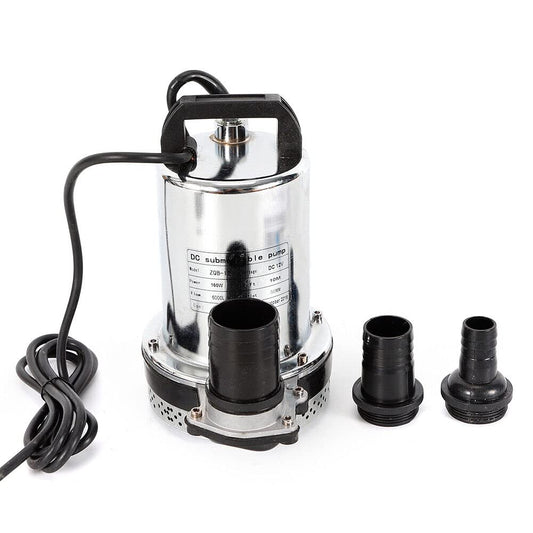 6000L/H Water Pump DC Submersible Pump For Dirty Water Sewage Pump Stainless Steel Pump Housing Aquaculture Pump