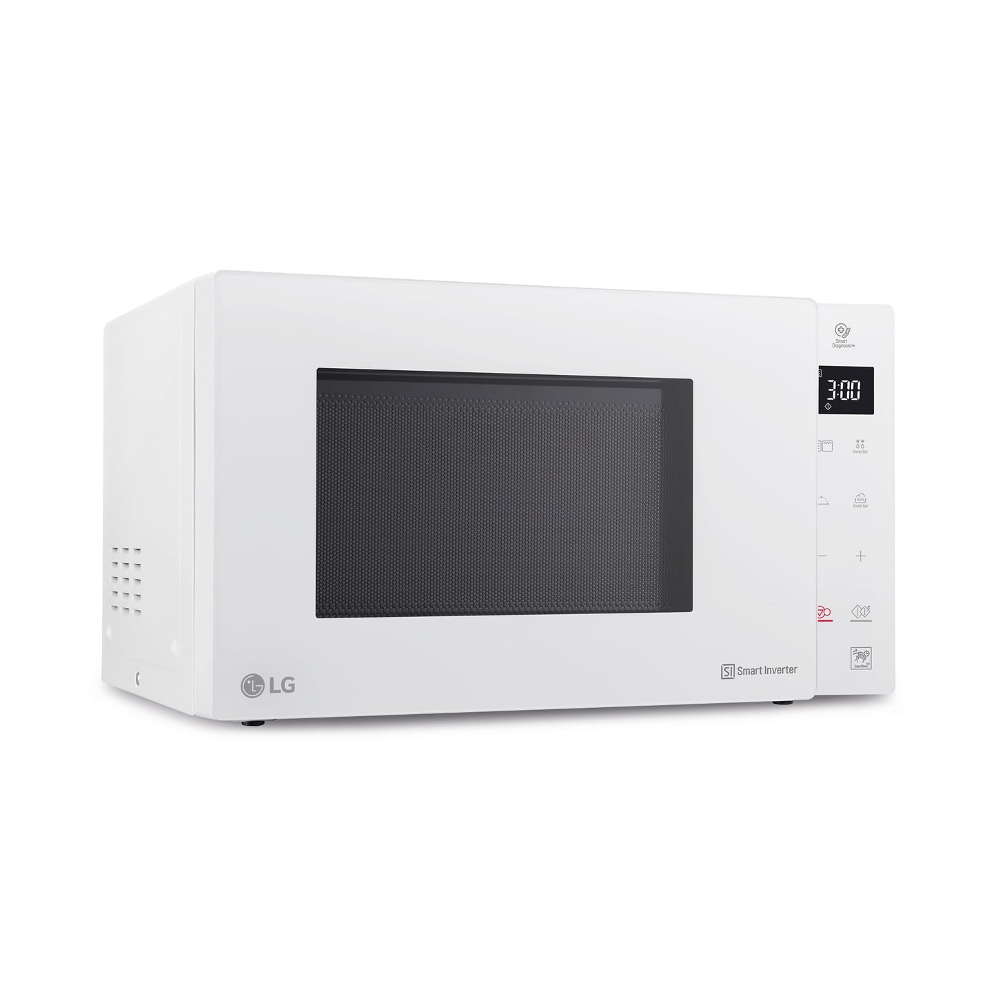 LG - Microwave, Grill, Smart Inverter White