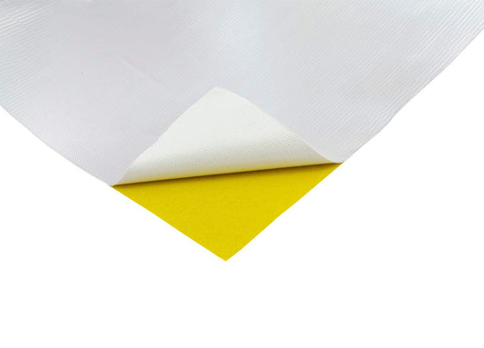 100x100cm heat protection mat foil self-adhesive fabric aluminum fiberglass approx. 1000°C