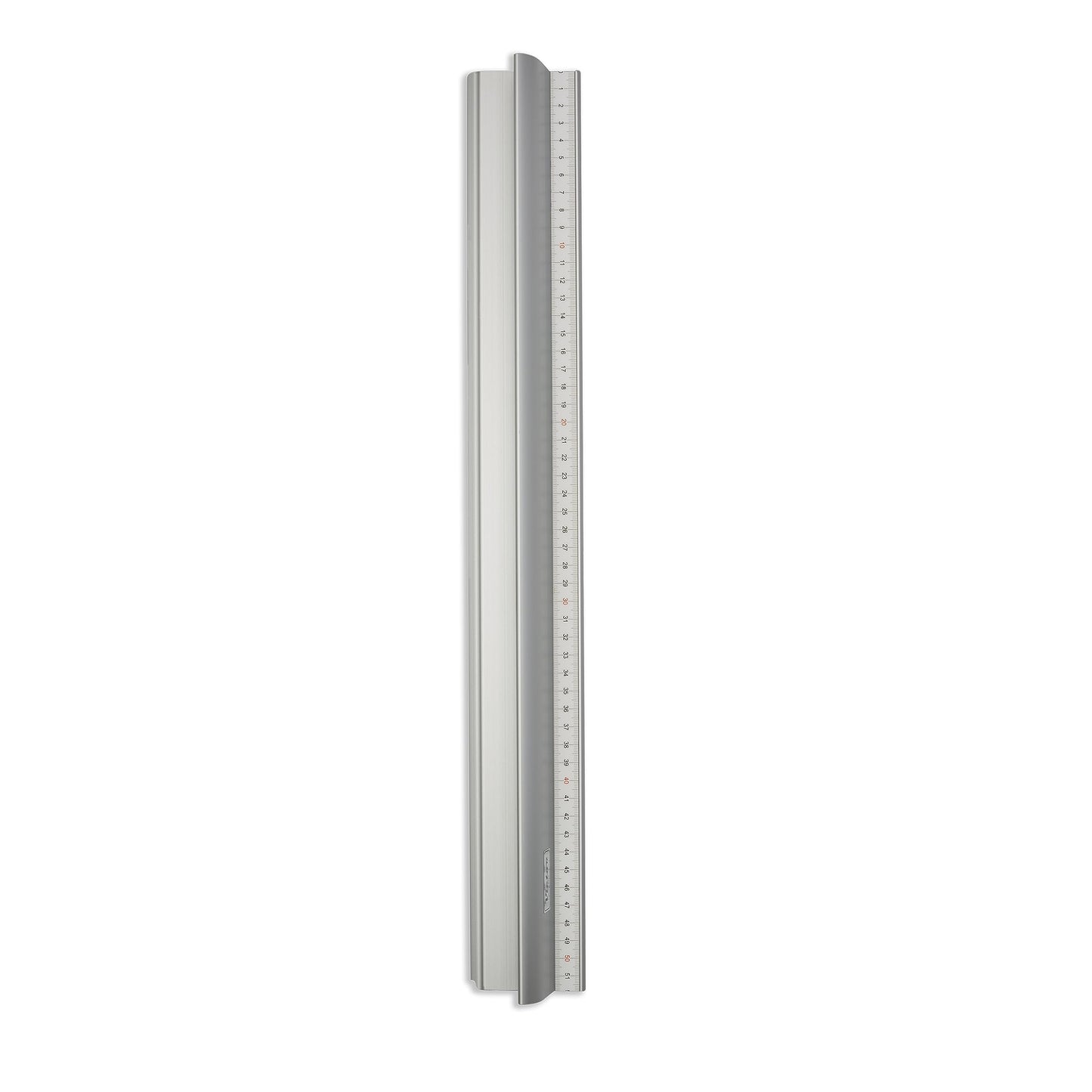 Victor Bar cutting ruler 50cm made of aluminum professional version non-slip - Metal ruler - Aluminum ruler 50cm - Cutting ruler with steel edge - Steel ruler 500mm - Cutting ruler
