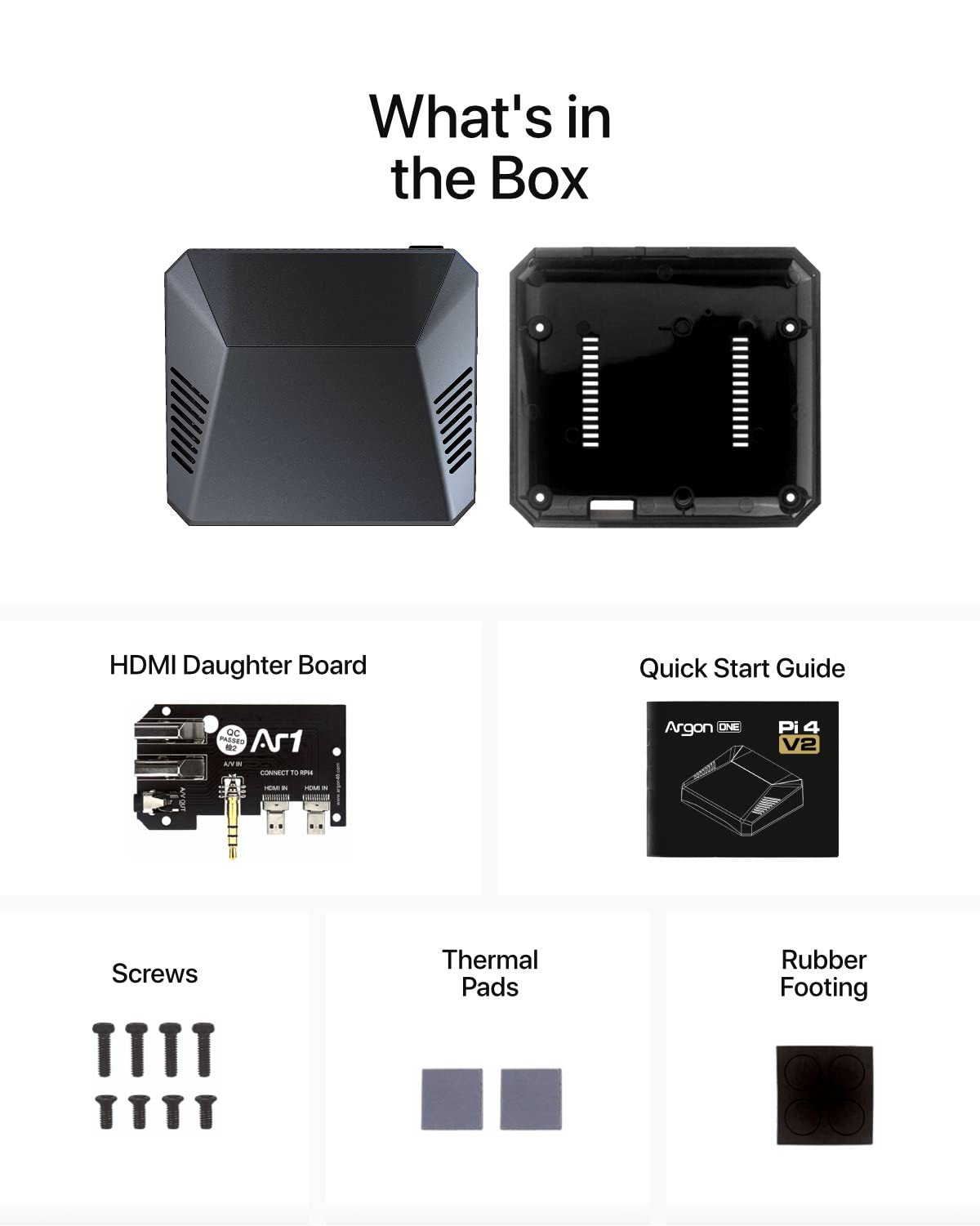 Argon ONE Case for Raspberry Pi 4