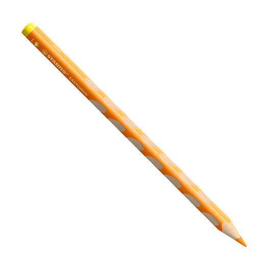 STABILO - Ergonomic colored pencil for left-handers - EASYcolors - 12-pack with sharpener - 12 different colors - Special colors