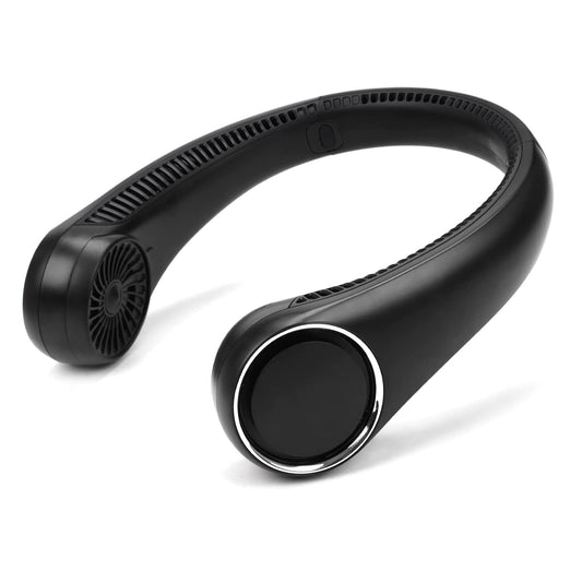 Venforze Portable Rechargeable 4000mAh Neck Fan Lazy Wearable Fan, Quiet 3 Speeds, 6 Hours Runtime, Suitable for Office, Travel, Sports
