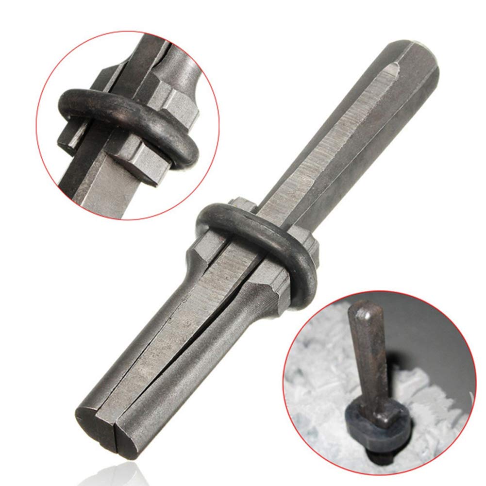 10-piece hand wedge splitter, 16mm 5/8 inch splitting wedge stone for concrete, rock, granite, marble, limestone, sandstone, slate; Industrial quality