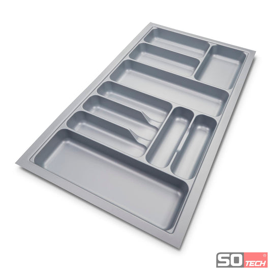 Orga-Box cutlery insert I cutlery tray 817 x 474 mm for Tandembox + ModernBox in 90cm cabinet.