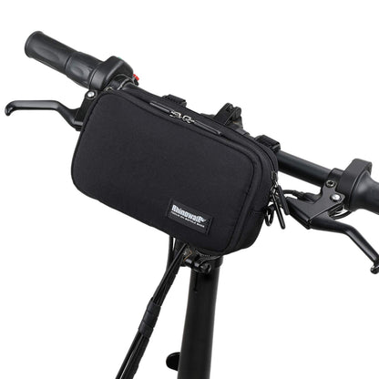 BAIGIO front pocket for bicycle, handlebar bag with rain cover, multifunctional, shoulder bag, crossbody bag