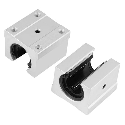4 pieces SBR20UU aluminum alloy open linear motion bearing slide block 3D printer CNC parts 20x39x11mm