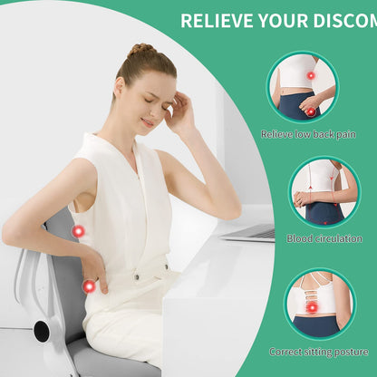 Lumbar support cushion office chair back support cushion for chair car seat back support ergonomic back cushion desk chair back support back pain backrest lumbar support.