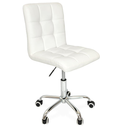 Beltom® Swivel Chair Office Chair Desk Chair Adjustable Height PC Chair Ergonomic - White