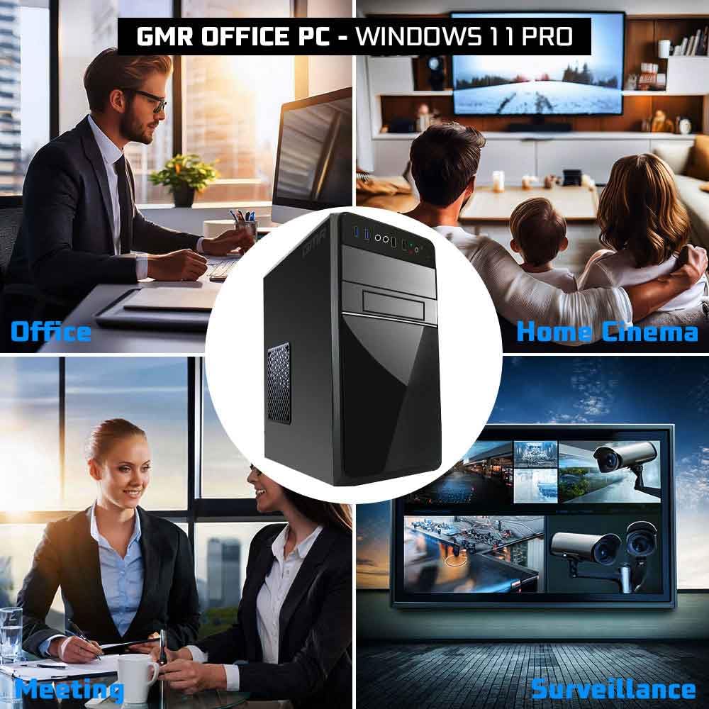 Intel i7 - Business Office Multimedia Computer with 3 years warranty! | 16GB RAM | 512GB SSD | USB3.0 | Windows 11 Prof. 64-Bit | WiFi 600 and Bluetooth 5