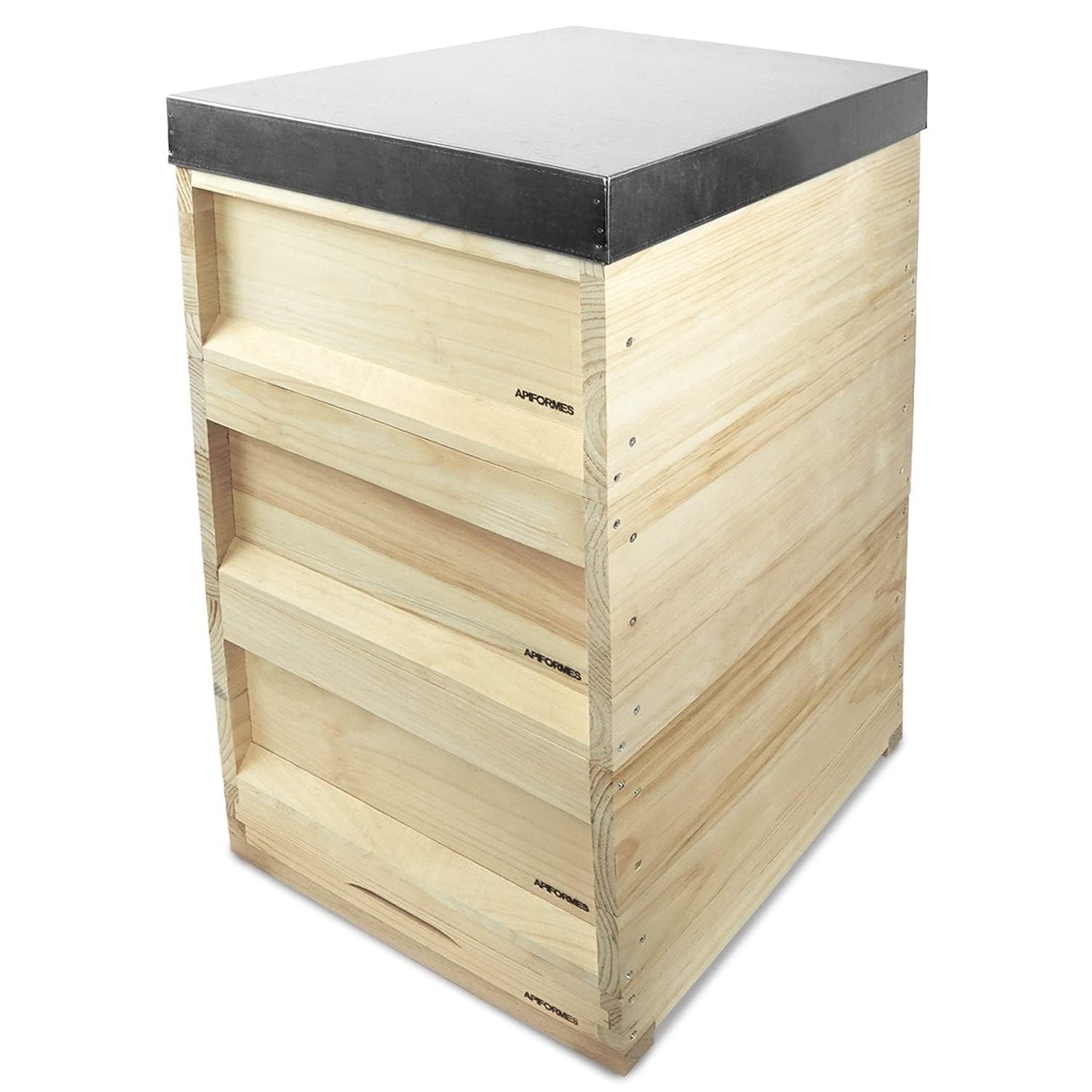 APIFORMES German Standard Size (DN10) - Weymouth Pine 10-Frame Hive