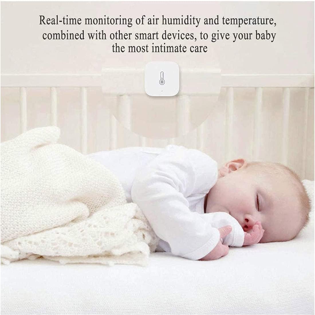 AQARA HomeKit compatible temperature and humidity sensor - Wsdcgq11lm (White)