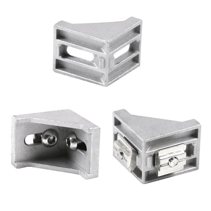 iMetrx 26 pieces 30x30 aluminum profile aluminum angle corner connector aluminum profile 30x30 angle (silver) from