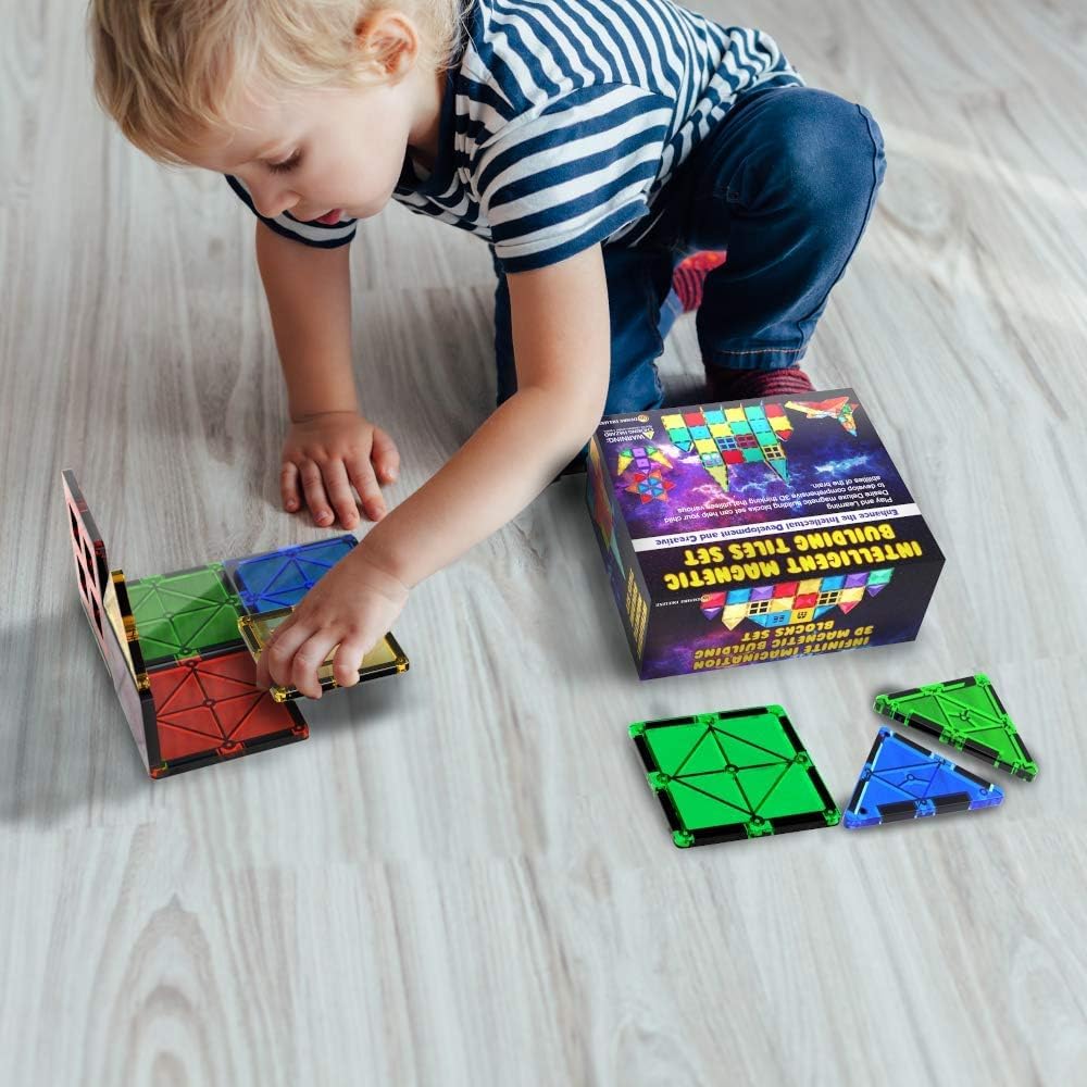 Desire Deluxe stuff for kids, educational toys for boys and girls, 3 4 5 6 7 8 years old, XXL set with 47 pieces.