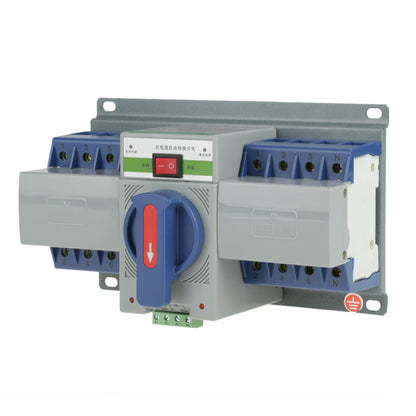 400V 63A 4P Dual Power Automatic Transfer Switch, Dual Power Generator Switch with EPS Fire Power Supply Interface