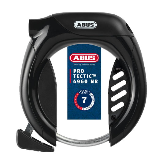 ABUS Frame Lock PRO TECTIC 4960 NR - Bike lock for attaching to the frame of the bike - 8.5 mm thick shackle - ABUS security level 7 - Black