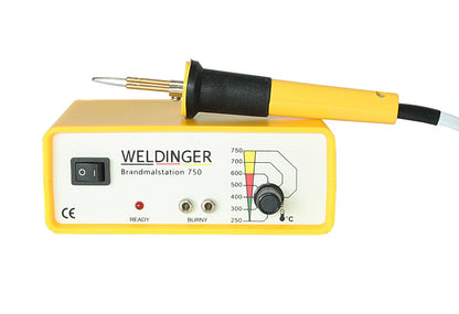 WELDINGER Branding Station BS 750 - adjustable burner station - branding tool (40 W) 5 year warranty