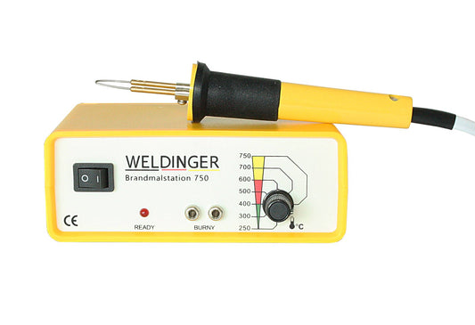 WELDINGER Branding Station BS 750 - adjustable burner station - branding tool (40 W) 5 year warranty