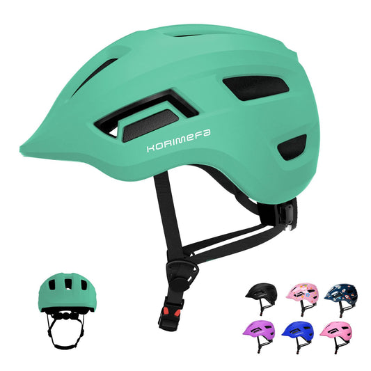 KORIMEFA Toddler Helmet Kids Bike Helmet Baby Multi-Sport Adjustable Helmet Sports Helmet Cycling Bike Roller Skateboard Helmet Lightweight for Kids Boys Girls 2-8 years old (Green, S)