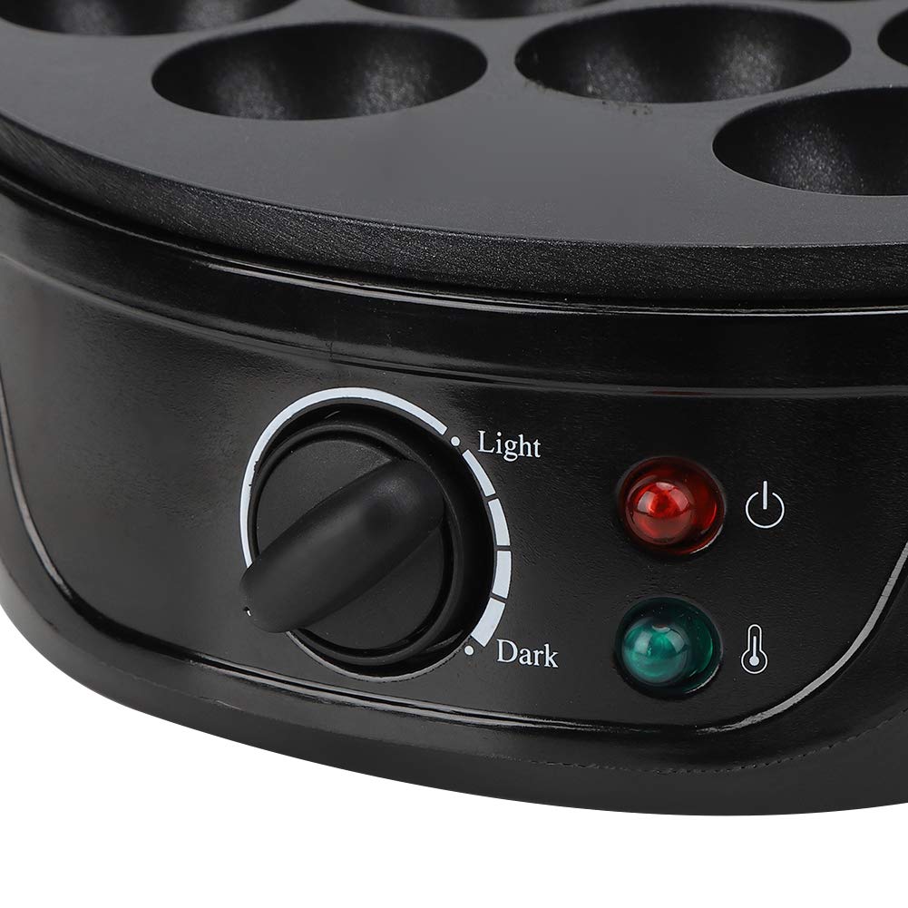 Japanese Takoyaki machine, 18-grid kitchen octopus ball maker mini electric baking mold for making snacks Takoyaki, 220-240V (EU)