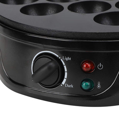 Japanese Takoyaki machine, 18-grid kitchen octopus ball maker mini electric baking mold for making snacks Takoyaki, 220-240V (EU)