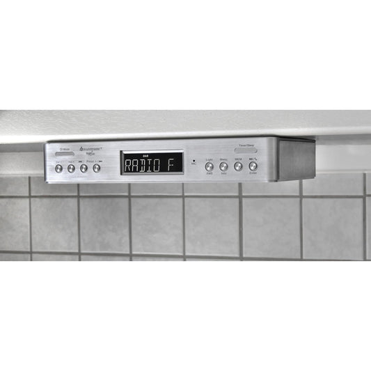 Soundmaster Highline UR2045SI kitchen radio under-cabinet radio DAB+ FM-RDS alarm clock equalizer LED Bluetooth