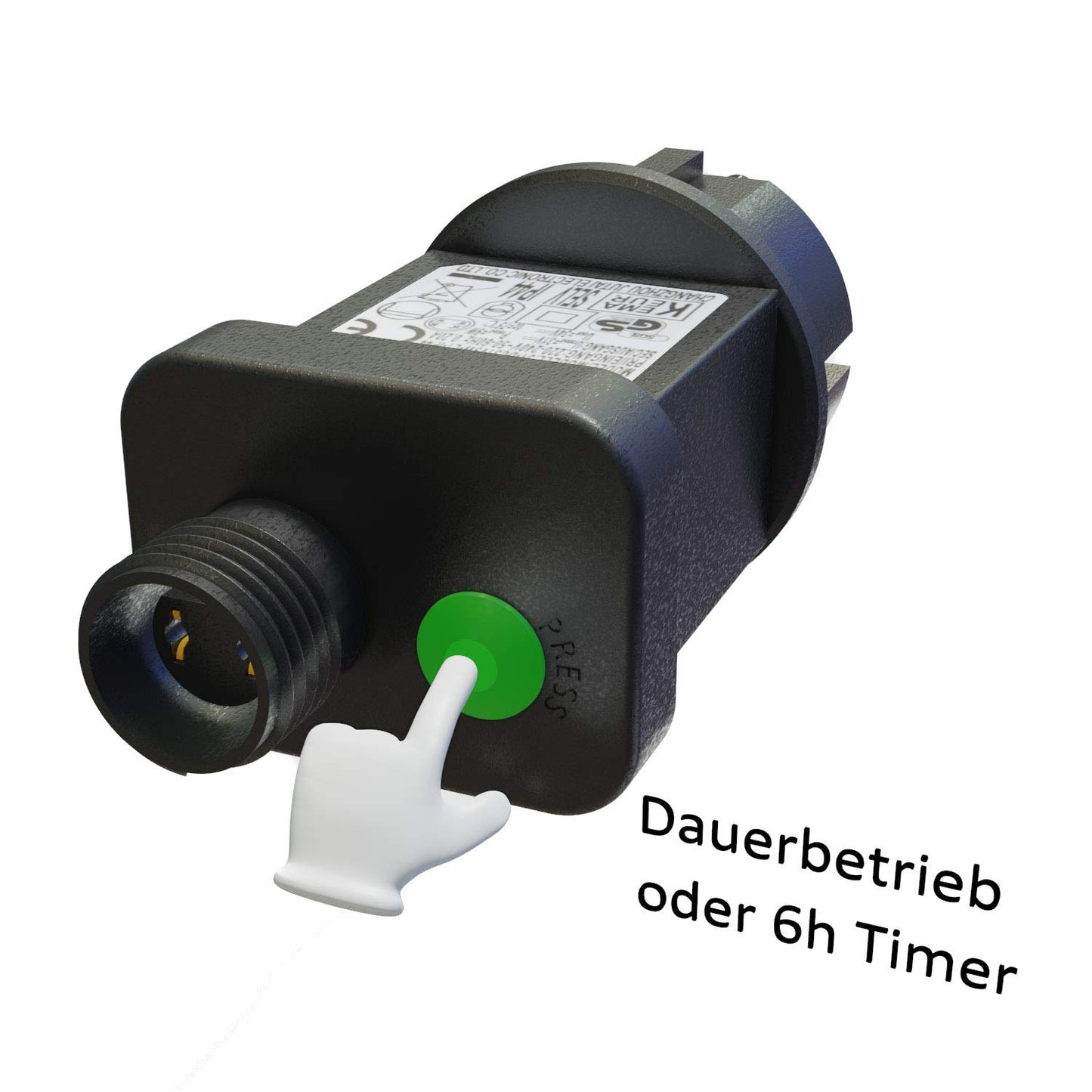 CLGarden LED Candle String Lights LEDKLK40 Candle String Lights 40 Shaft Lamps with Cable Timer