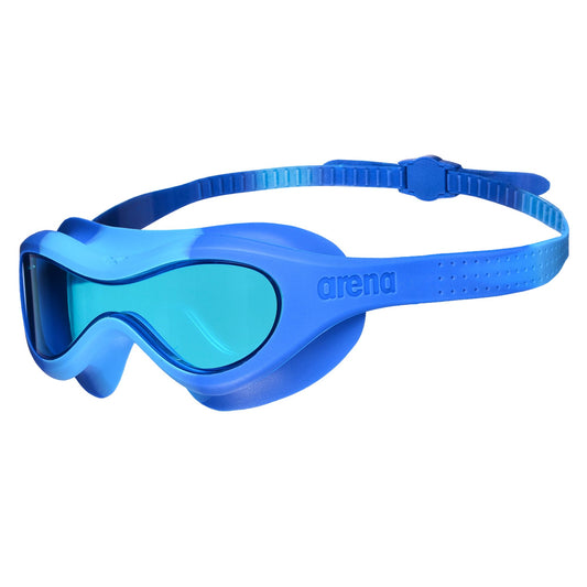 ARENA Spider Kids Mask anti-fog swimming goggles for children, goggles with large lenses, medium-tinted lenses for all environments, UV protection, self-adjusting nose bridge, snug fit