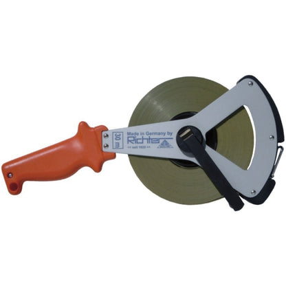 JUDGE steel measuring tape Metri Beginning B Accuracy II, 100m, white lacquered, 414W-V/100M
