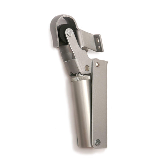 Justor FR Soft Door Closer, for doors up to 40 kg, silver-colored.