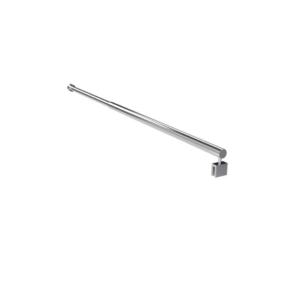 AURLANE mounting rod, extendable for walk-in shower, extendable from 70 to 100 cm, wall mounting