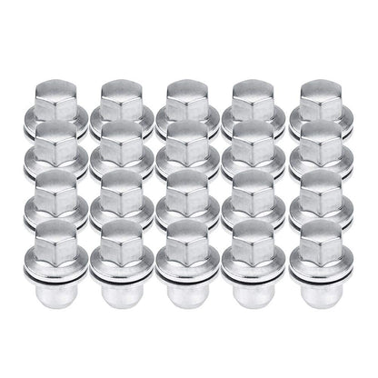 20 pieces of car wheel nuts, wheel nut socket set with 20x closed-end socket, for 3 4 5 Sport LR068126.