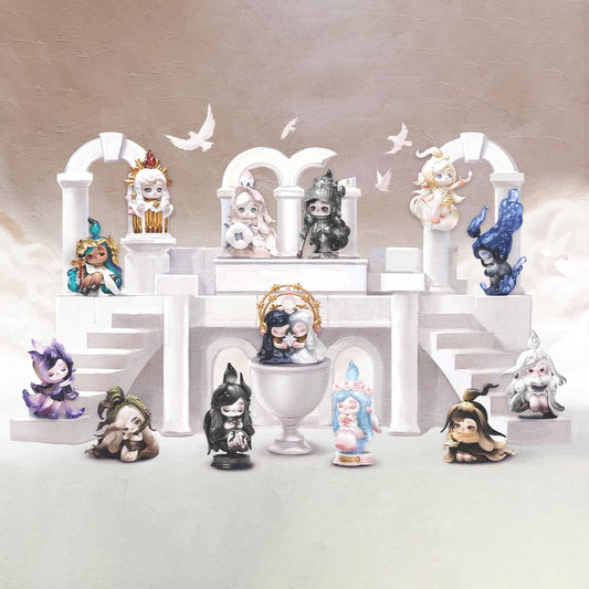 POP MART Chaka Candle Whisper Series Figures Anime Action Figures Collectible Art Toys Toys Figures Gift Whole Set