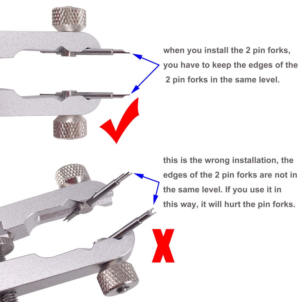 Medlife watch strap spring bar, standard pin remover, replacement removal tool, tweezers set.