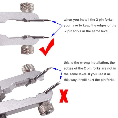 Medlife watch strap spring bar, standard pin remover, replacement removal tool, tweezers set.
