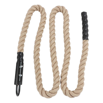 Maybe climbing ropes in the gym, 38MM arm power training rope strengthen muscle power battle rope strength training.