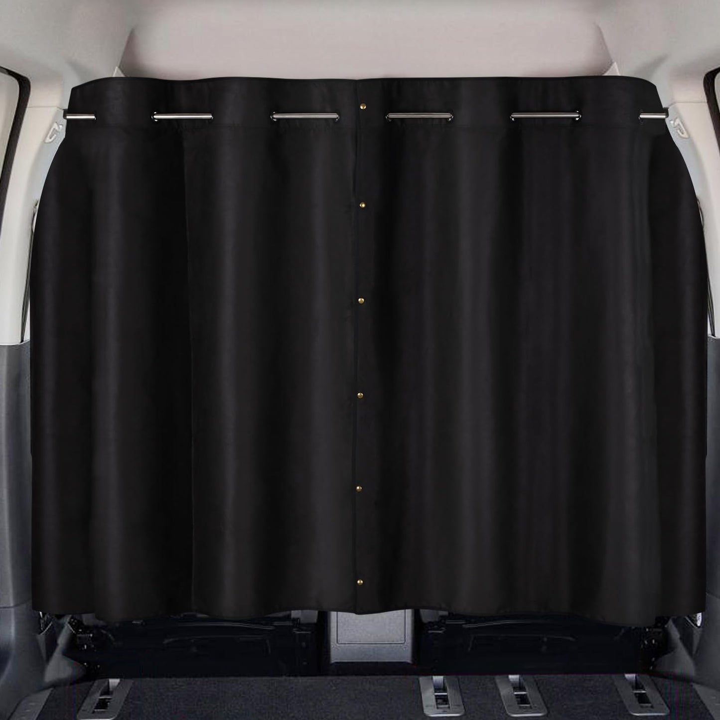 ZATOOTO Car Curtains Privacy Curtains Inside, Thicker Suede Fabric Car Window Curtain for Travel Camping Sleeping, Blackout Car Window Sunshade for Most Vans 160*100cm