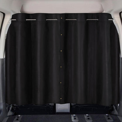 ZATOOTO Car Curtains Privacy Curtains Inside, Thicker Suede Fabric Car Window Curtain for Travel Camping Sleeping, Blackout Car Window Sunshade for Most Vans 160*100cm