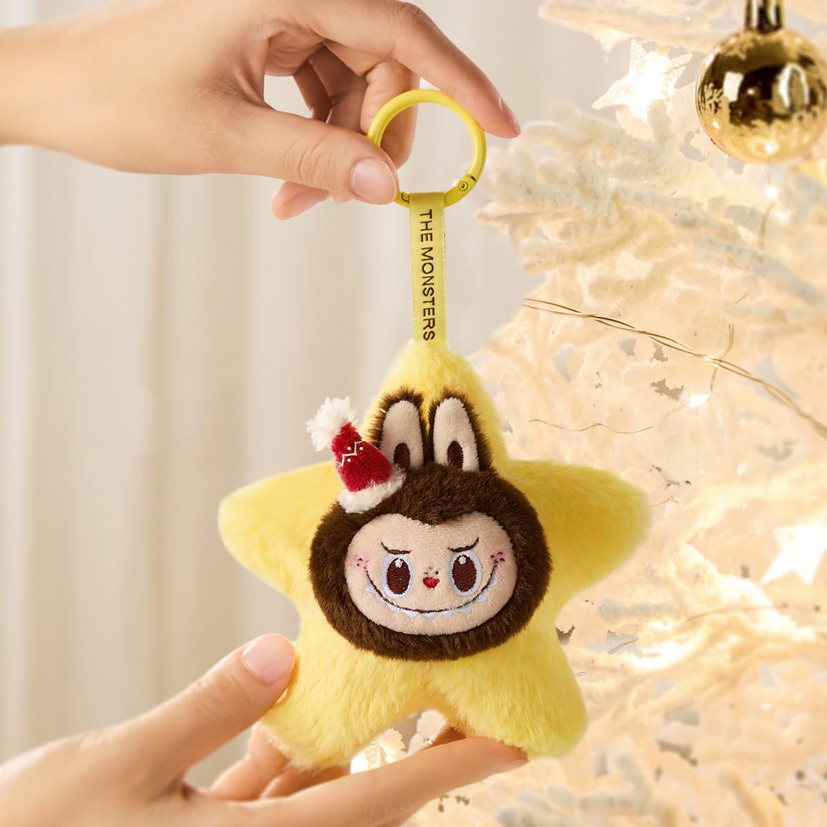 POP MART The Monsters Classic Series - Sparkly Plush Pendant Collectible Art Toy Collectible Figures Gift Whole Set