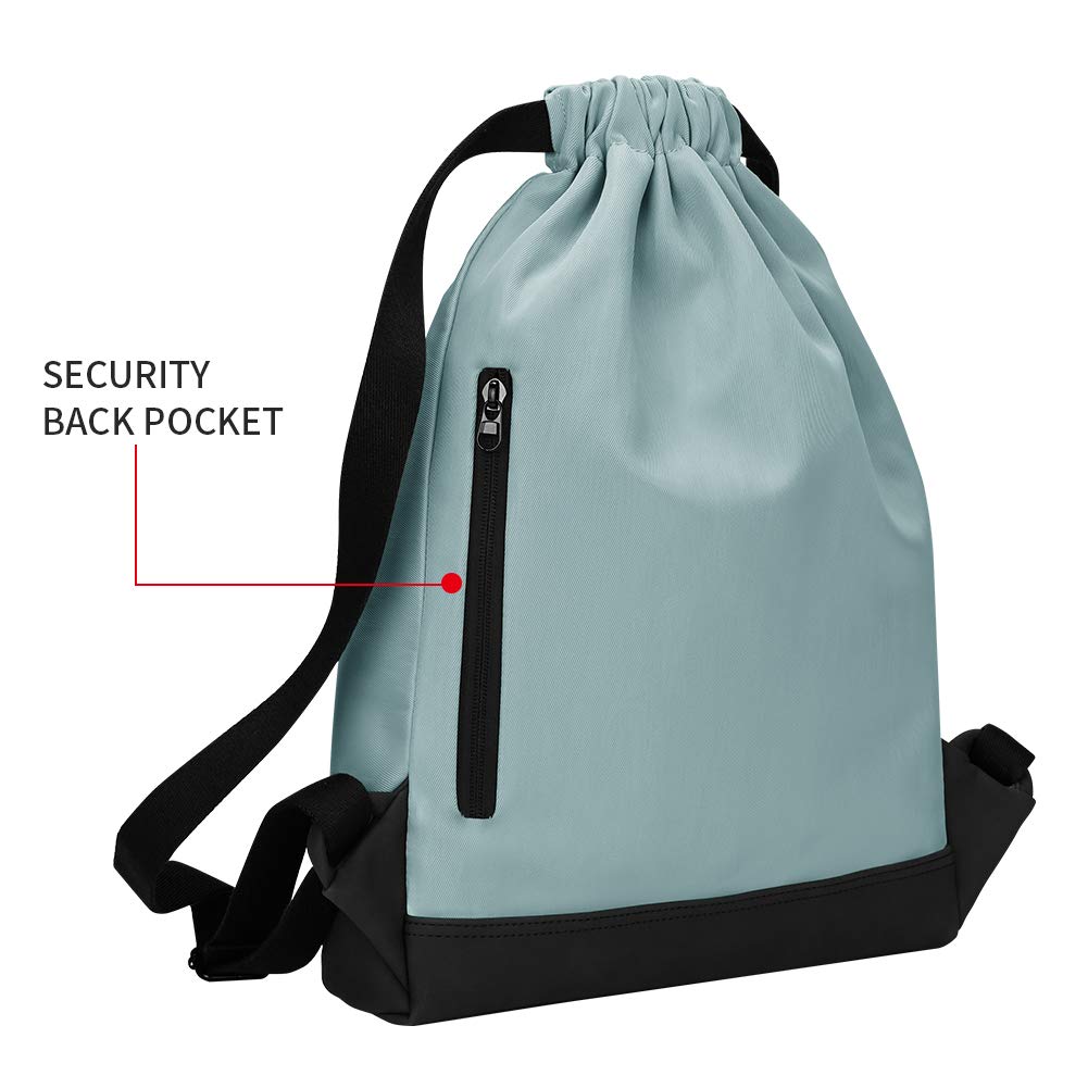 KALIDI Backpack Drawstring Daypack Gymsack Gym Bag Sport Bag for Men & Women with Inner Pocket 11 Liters for Sports, Travel, and City