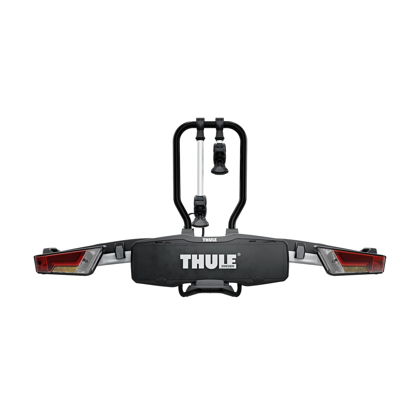 Thule EasyFold XT bike carrier for towbar 2 bikes silver