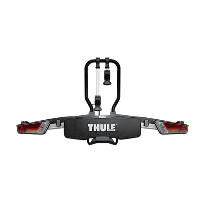 Thule EasyFold XT bike carrier for towbar 2 bikes silver